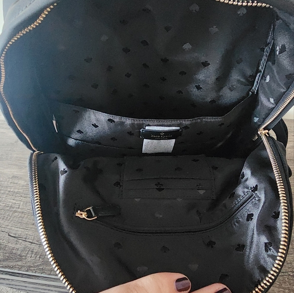 NWT Kate Spade Large Chelsea Backpack (Black) - Picture 4 of 6